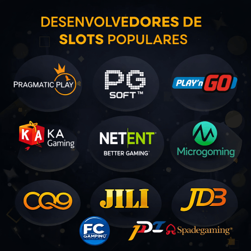 Parceiros desenvolvedores de jogos slots da PK888 no Brasil