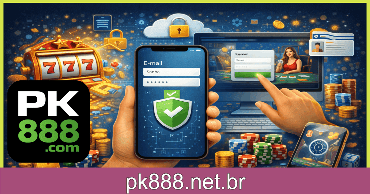 Cadastro PK888 Brasil com registro rápido, seguro e acesso completo à plataforma